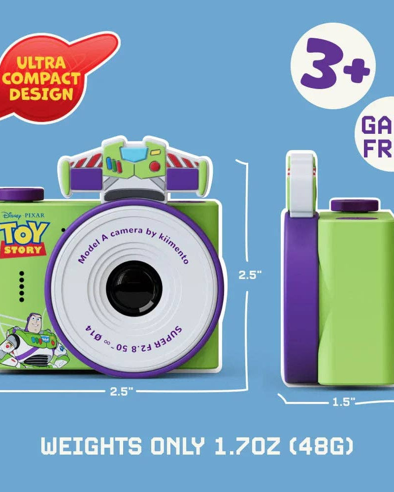 Mini appareil photo Disney Buzz Lightyear -Jeux électroniques- Boutique LeoLudo-kiimento (formerly Kidamento)