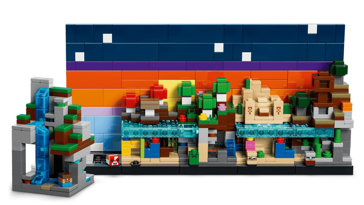 Mini Biomes – LEGO Minecraft (797 pcs) - Jeux de construction - Boutique LeoLudo - LEGO