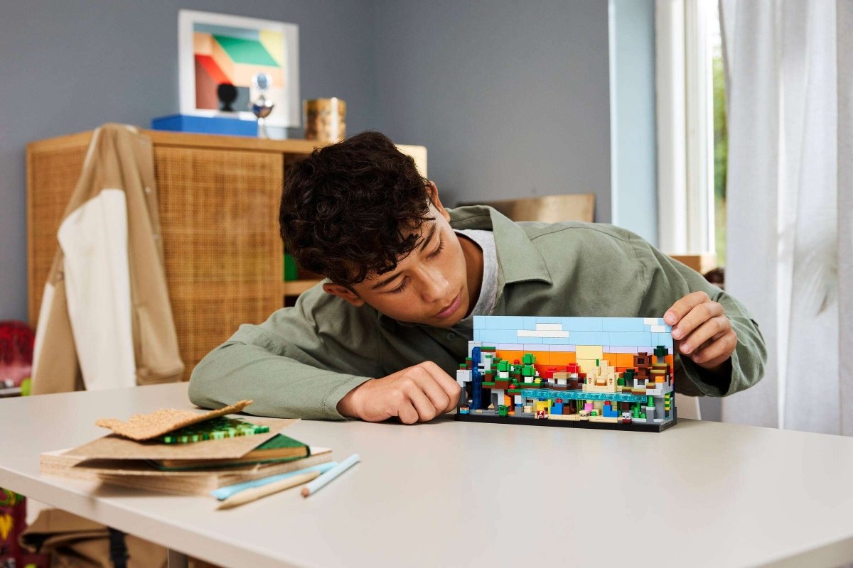 Mini Biomes – LEGO Minecraft (797 pcs) - Jeux de construction - Boutique LeoLudo - LEGO