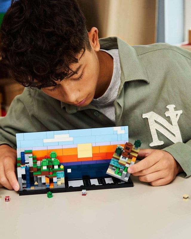 Mini Biomes – LEGO Minecraft (797 pcs) - Jeux de construction - Boutique LeoLudo - LEGO