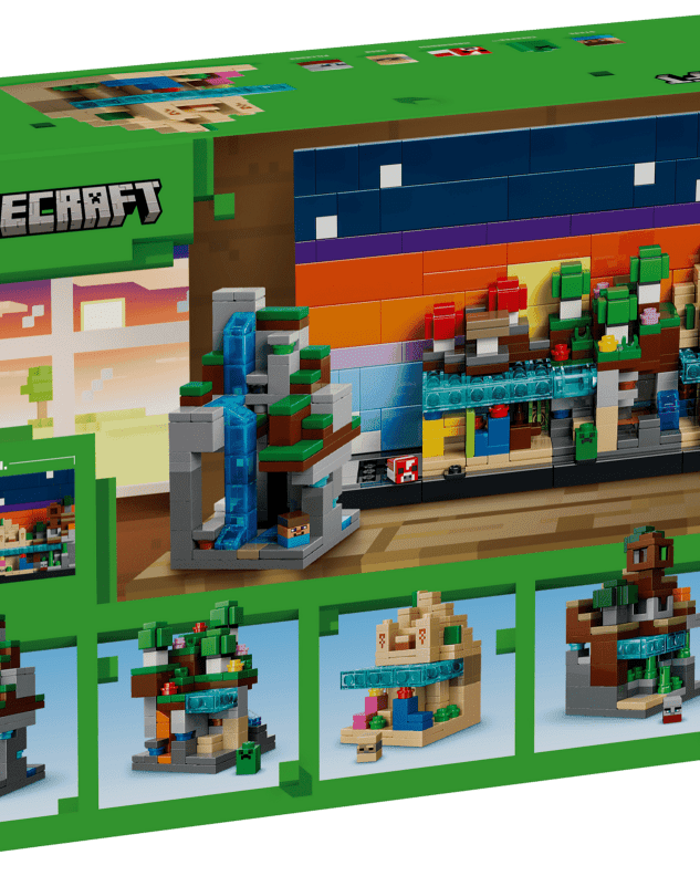 Mini Biomes – LEGO Minecraft (797 pcs) - Jeux de construction - Boutique LeoLudo - LEGO