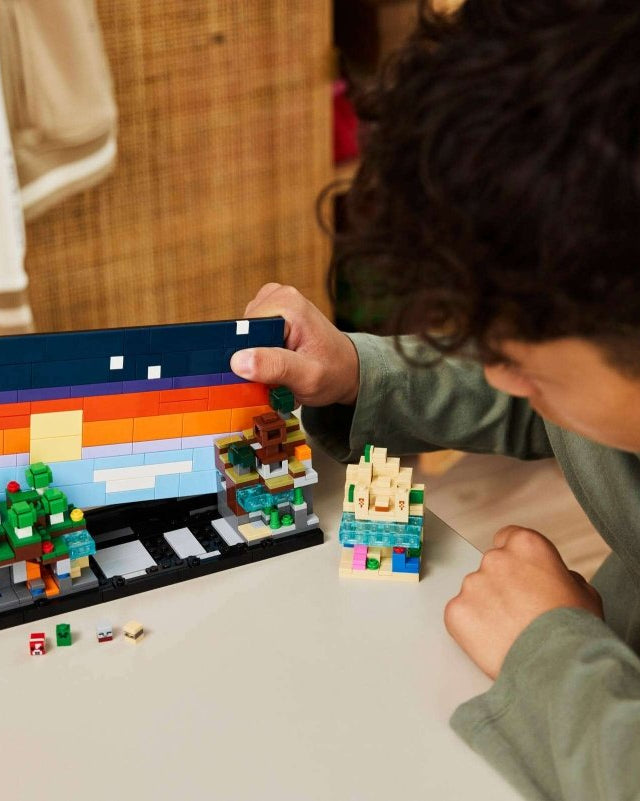 Mini Biomes – LEGO Minecraft (797 pcs) - Jeux de construction - Boutique LeoLudo - LEGO