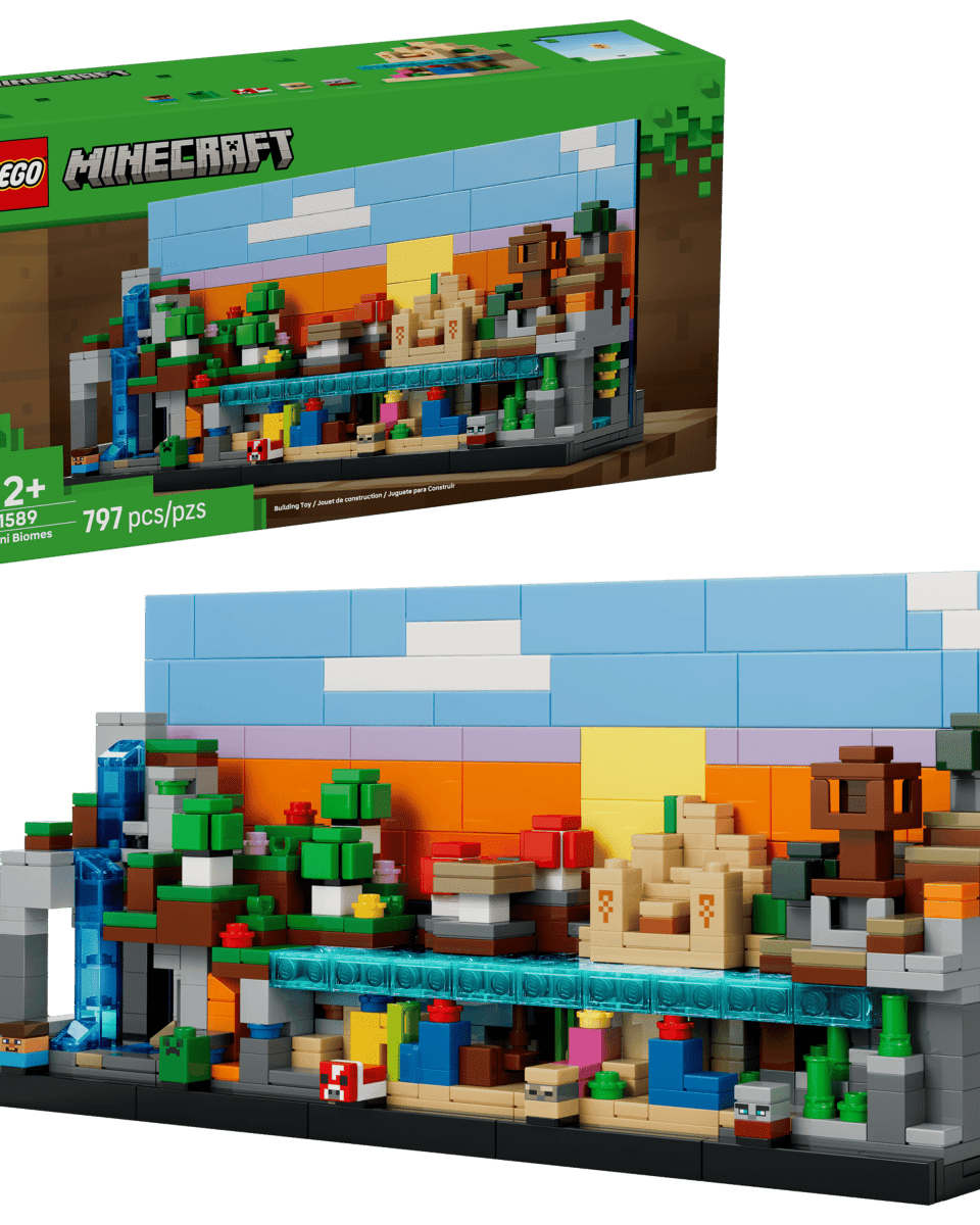 Mini Biomes – LEGO Minecraft (797 pcs) - Jeux de construction - Boutique LeoLudo - LEGO