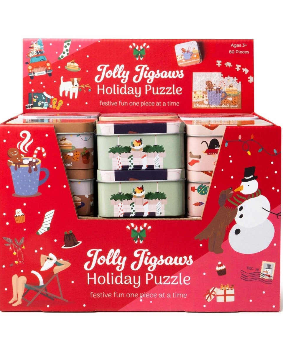 Mini casse-têtes des Fêtes (80 mcx) -Casse-têtes- Boutique LeoLudo-Canadian Gift Concept