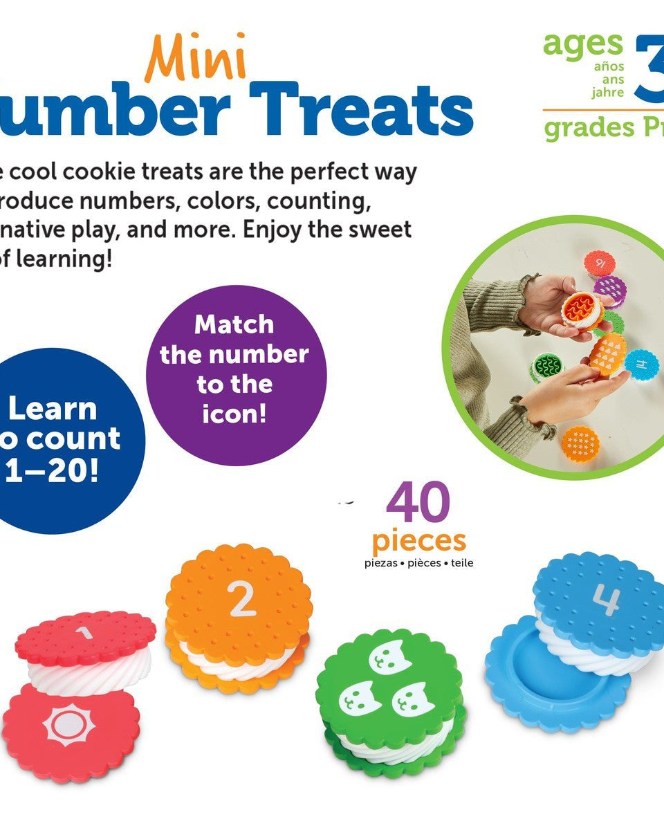 Mini friandises numérotées - Jeux éducatifs - Boutique LeoLudo - Learning Resources