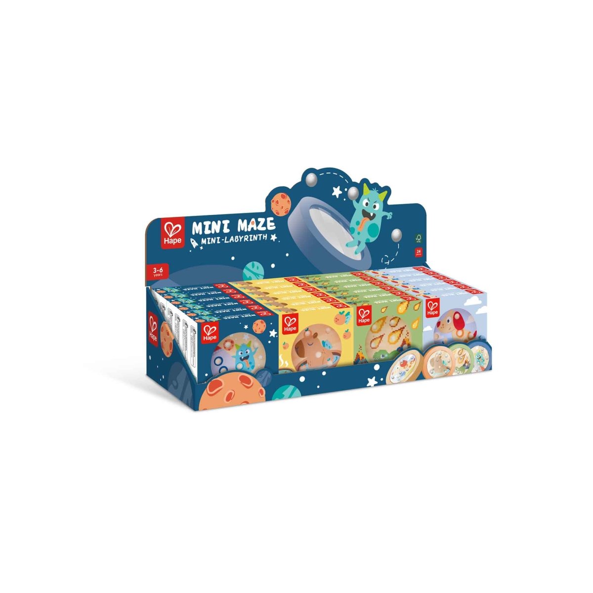 Mini labyrinthe de poche – format de poche - Jeux de manipulation - Boutique LeoLudo - Hape