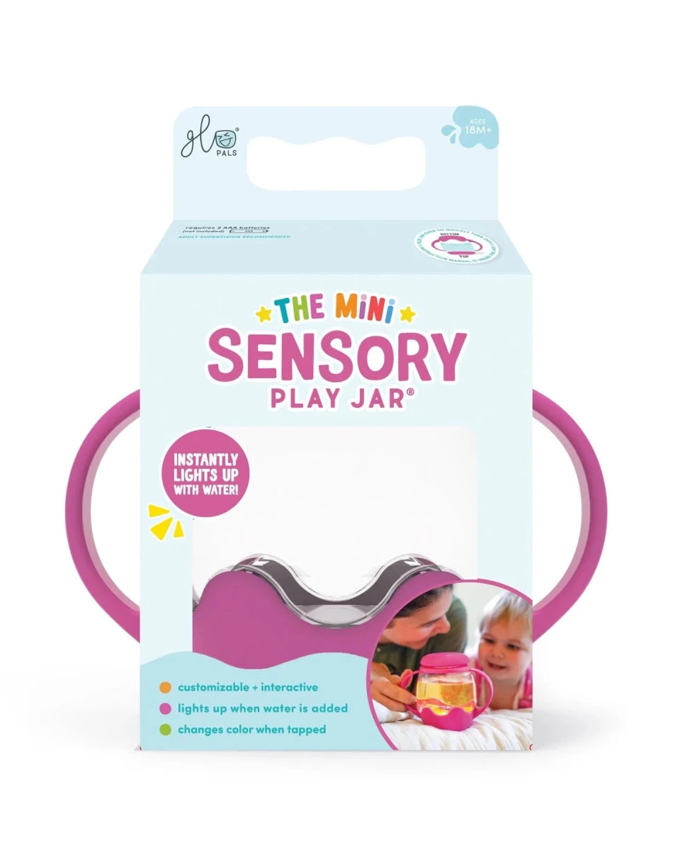 Mini Pot Sensoriel Lumineux Glo Pals - Jeux de motricité fine - Boutique LeoLudo - Glo Pals
