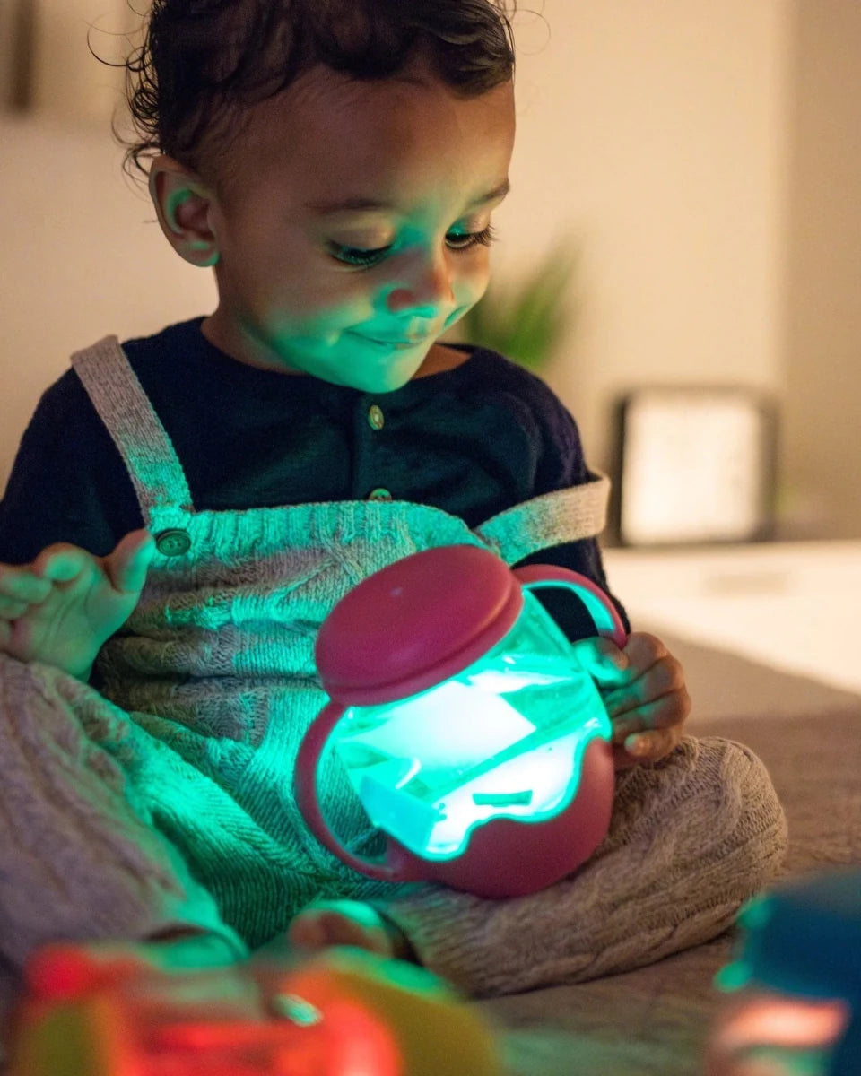 Mini Pot Sensoriel Lumineux Glo Pals - Jeux de motricité fine - Boutique LeoLudo - Glo Pals