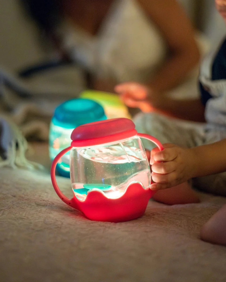 Mini Pot Sensoriel Lumineux Glo Pals - Jeux de motricité fine - Boutique LeoLudo - Glo Pals
