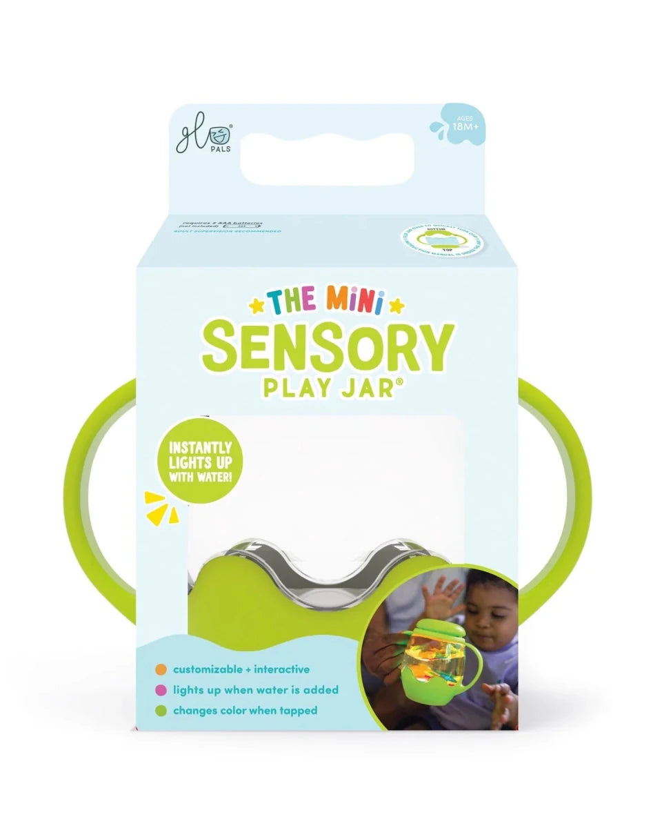 Mini Pot Sensoriel Lumineux Glo Pals - Jeux de motricité fine - Boutique LeoLudo - Glo Pals