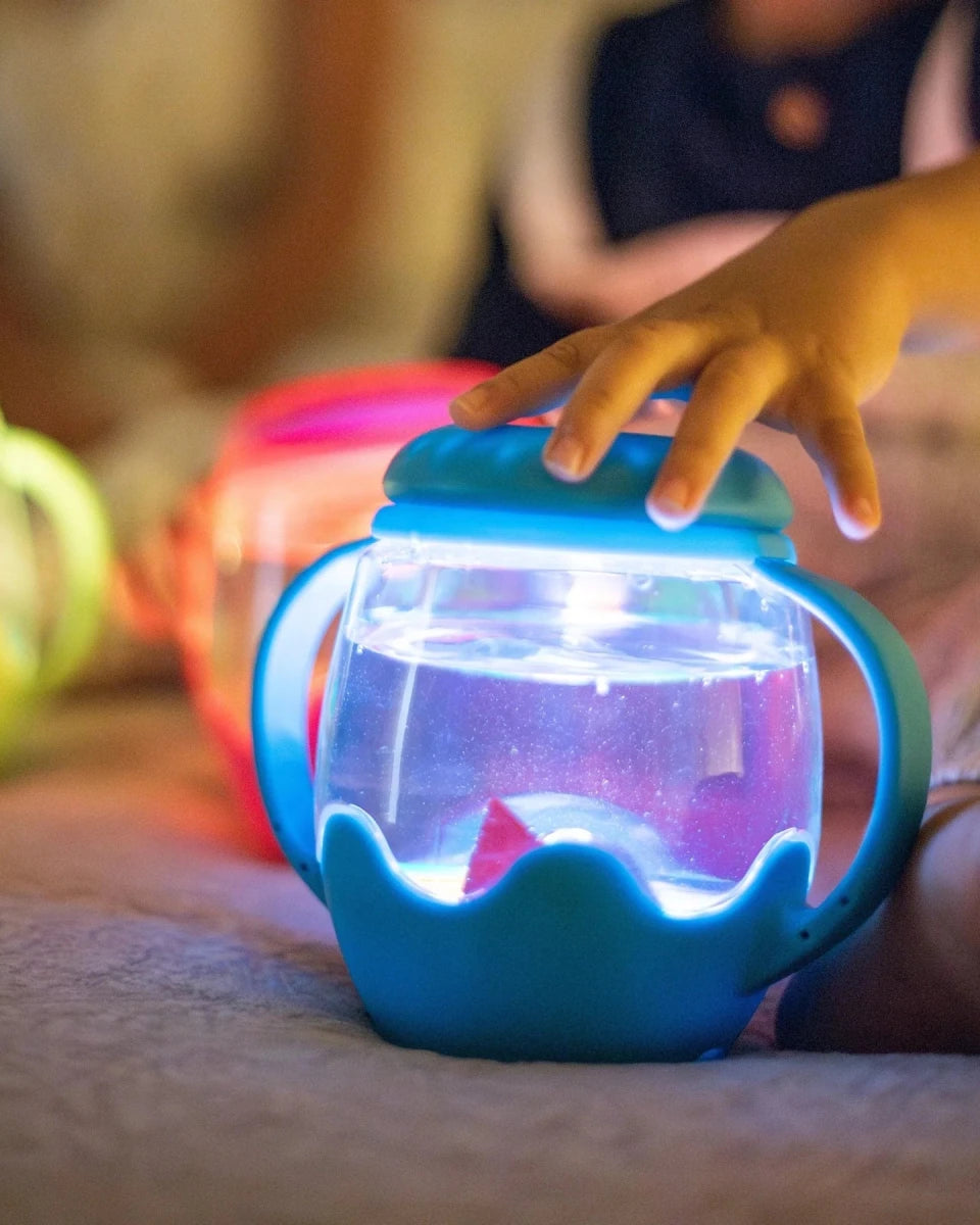 Mini Pot Sensoriel Lumineux Glo Pals - Jeux de motricité fine - Boutique LeoLudo - Glo Pals