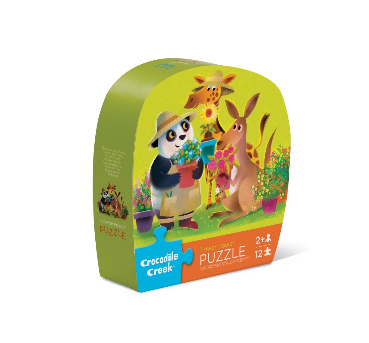 Mini puzzle 12 pièces – Flower Power - Casse - têtes - Boutique LeoLudo - Crocodile Creek