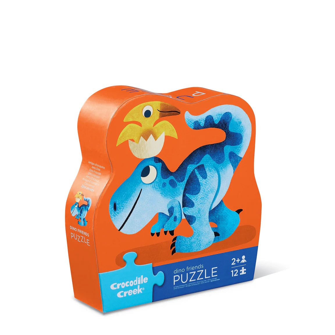 Mini Puzzle - Amis dinosaures (12 pcs) - Casse - têtes - Boutique LeoLudo - Crocodile Creek