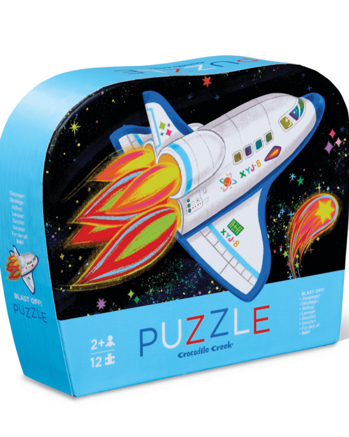 Mini Puzzle - Blast Off (12 pcs) - Casse - têtes - Boutique LeoLudo - Crocodile Creek