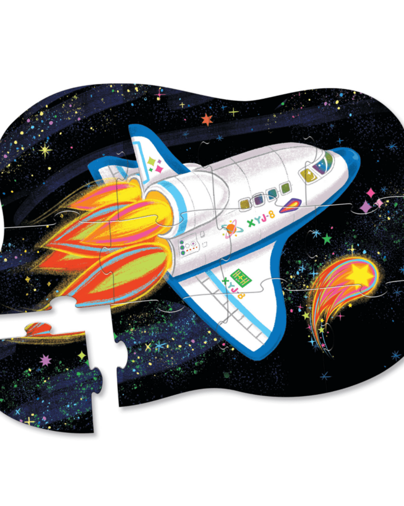 Mini Puzzle - Blast Off (12 pcs) - Casse - têtes - Boutique LeoLudo - Crocodile Creek