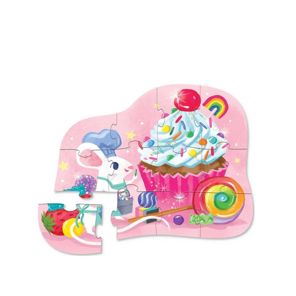 Mini Puzzle - Célébration (12 pcs) - Casse - têtes - Boutique LeoLudo - Crocodile Creek