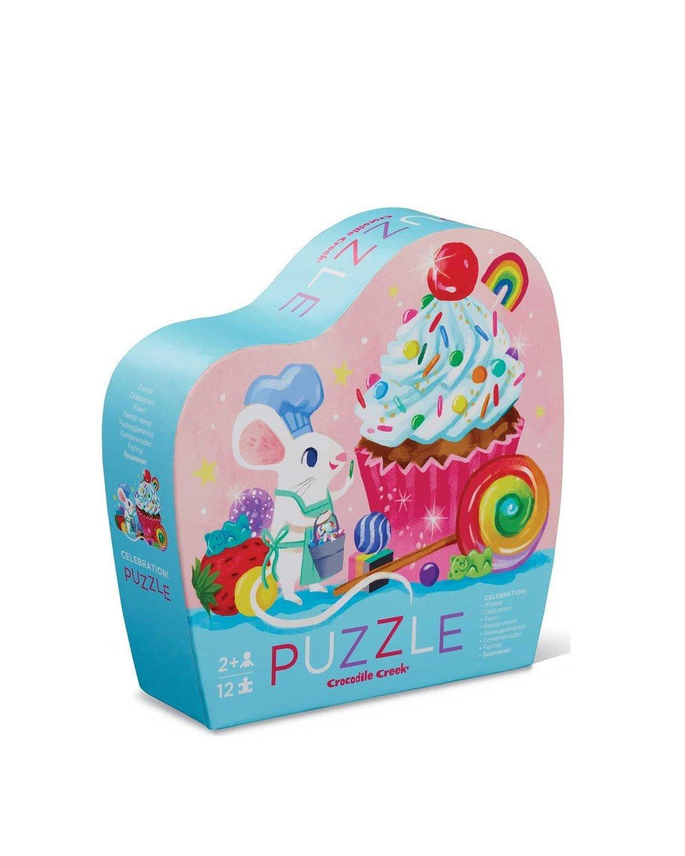 Mini Puzzle - Célébration (12 pcs) - Casse - têtes - Boutique LeoLudo - Crocodile Creek