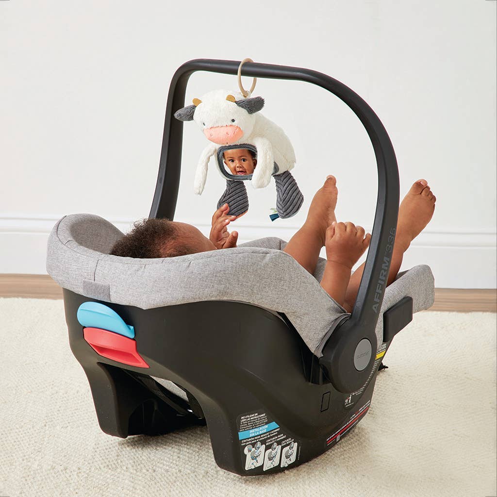 Miroir d’éveil sensoriel bébé – Itzy Bitzy Mirror™ Carmen la vache - Jouets d'éveil - Boutique LeoLudo - Itzy Ritzy Canada