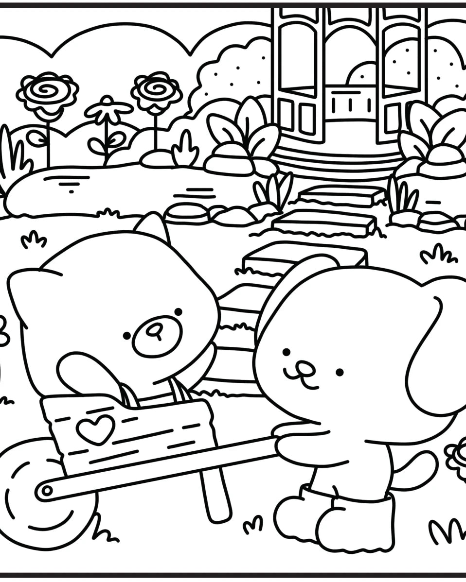 Moments coloriage: Cozy Câlins - Cahiers d'activités - Boutique LeoLudo - Petits Génies