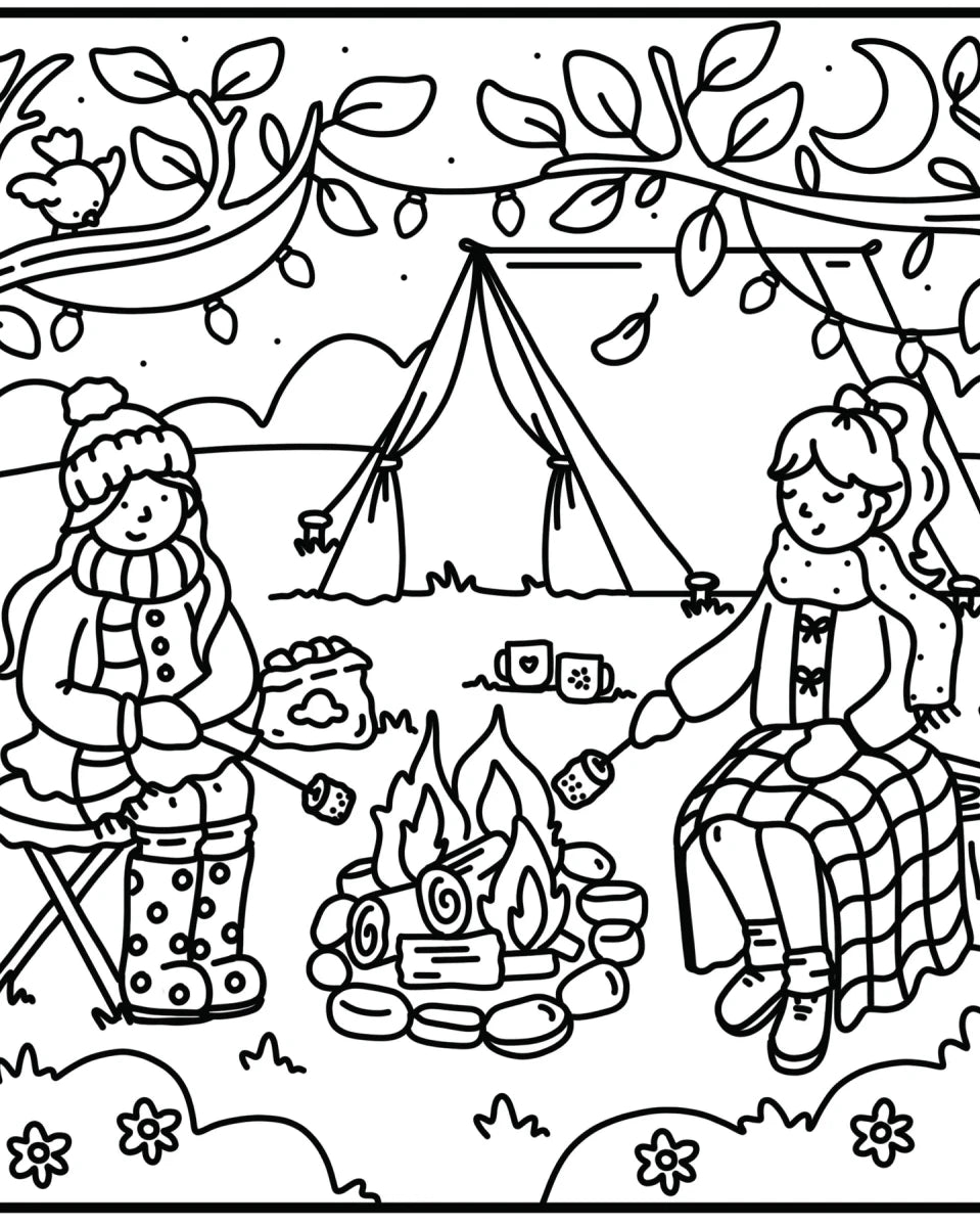 Moments coloriages - Cozy détente - Cahiers d'activités - Boutique LeoLudo - Petits Génies