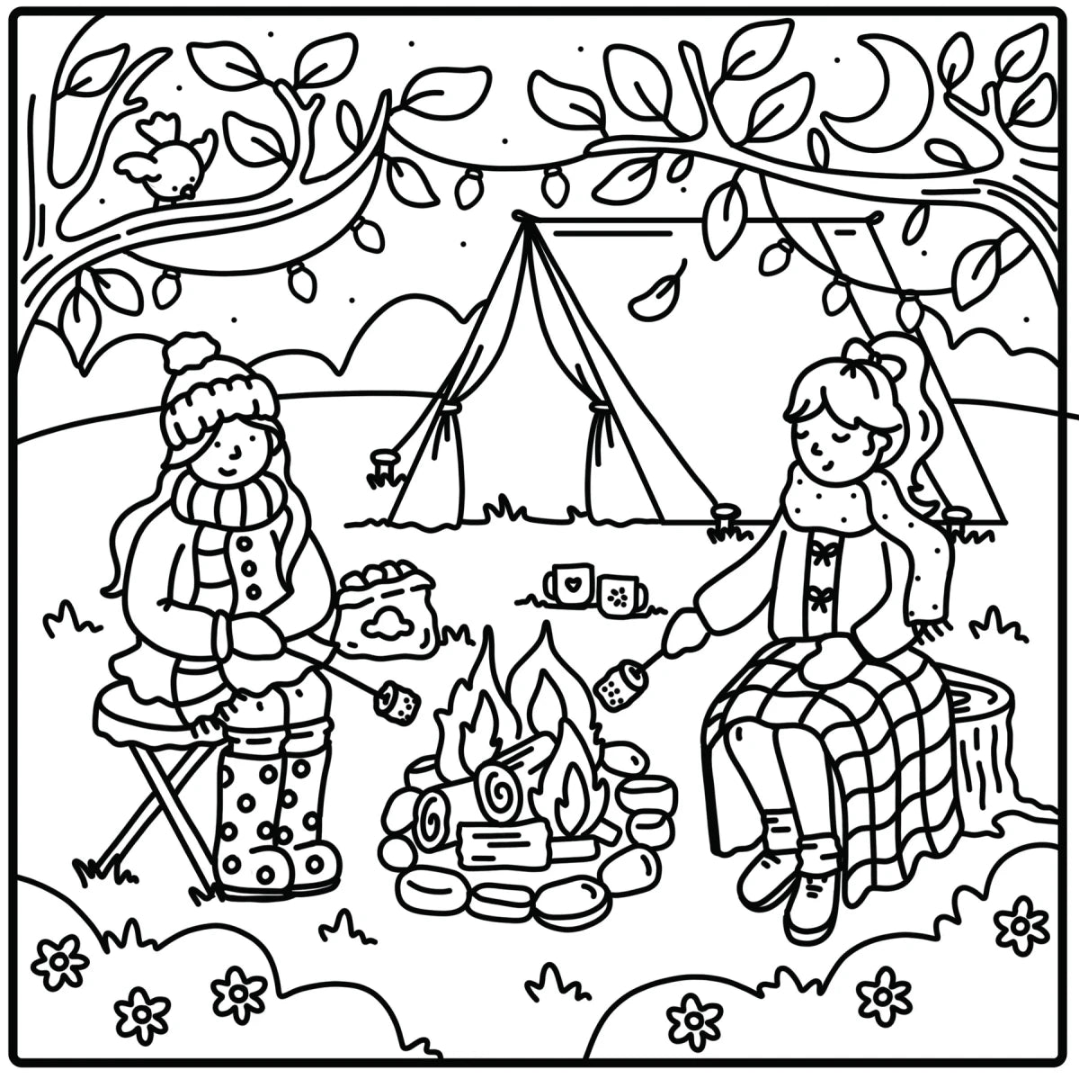 Moments coloriages - Cozy détente - Cahiers d'activités - Boutique LeoLudo - Petits Génies