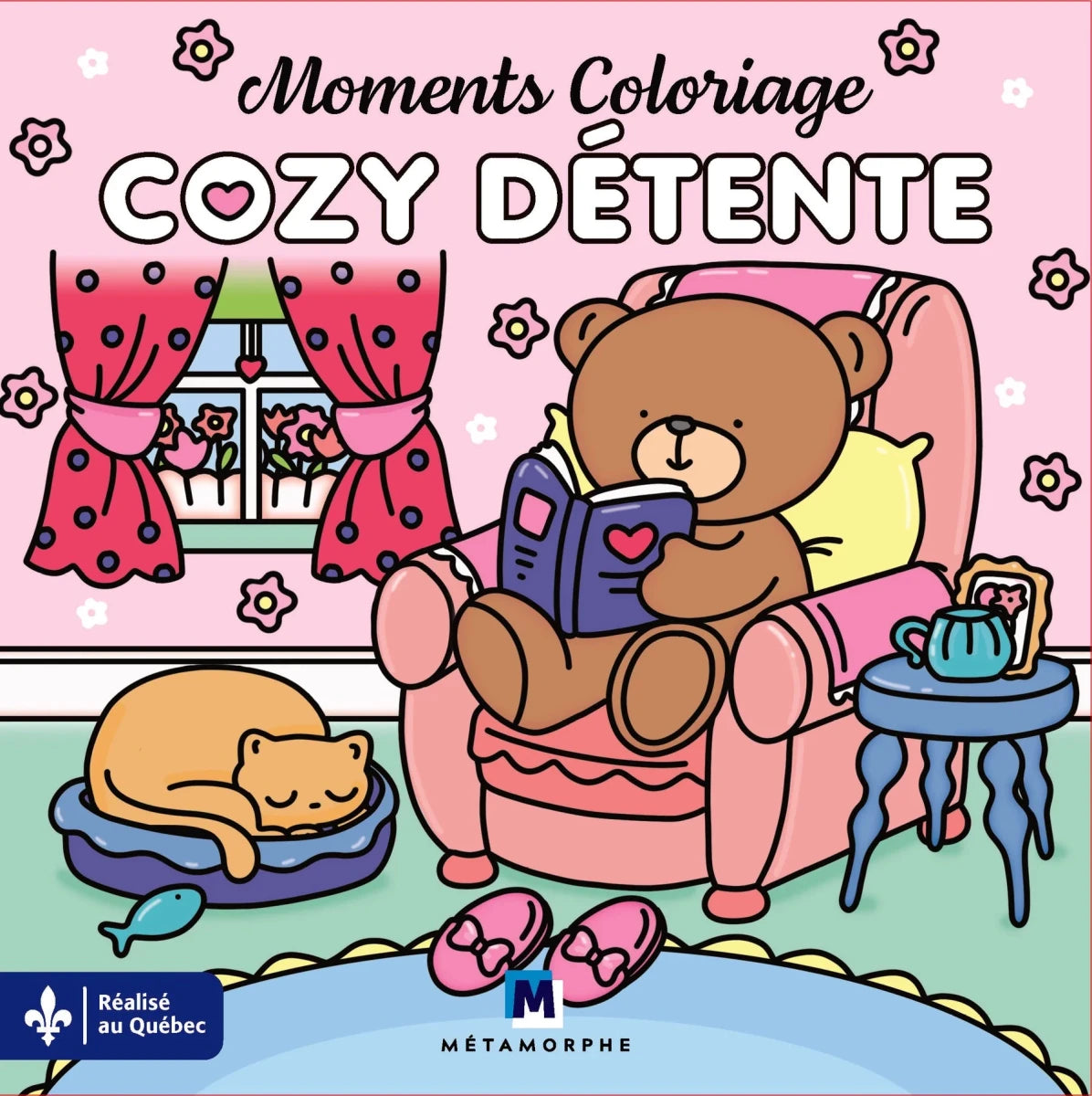 Moments coloriages - Cozy détente - Cahiers d'activités - Boutique LeoLudo - Petits Génies