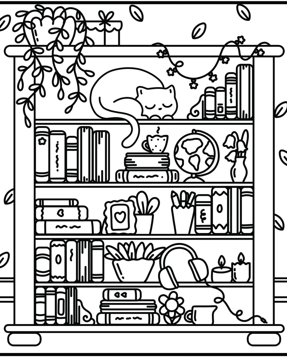 Moments coloriages - Cozy détente - Cahiers d'activités - Boutique LeoLudo - Petits Génies