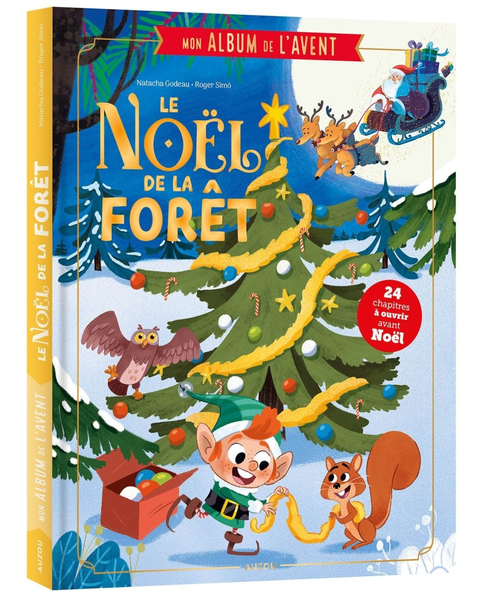 Mon album de l'Avent - Le Noël de la forêt -Livres- Boutique LeoLudo-Auzou