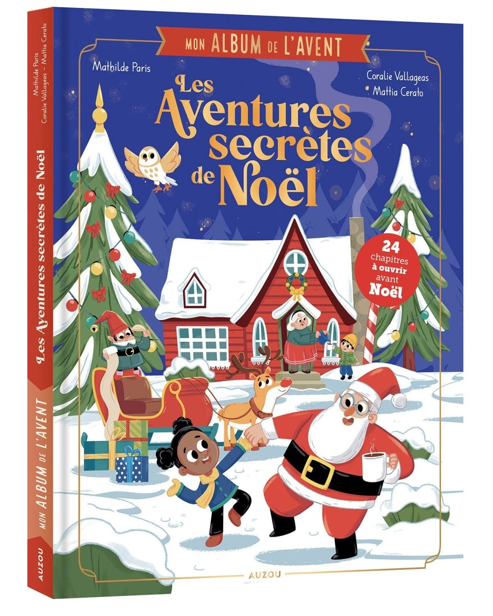 Mon album de l'Avent - Les aventures secrètes de Noël -Livres- Boutique LeoLudo-Auzou