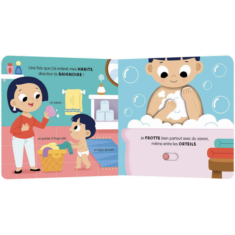 Mon Anim'agier - Je me lave comme un grand - Livres d'éveil - Boutique LeoLudo - Auzou