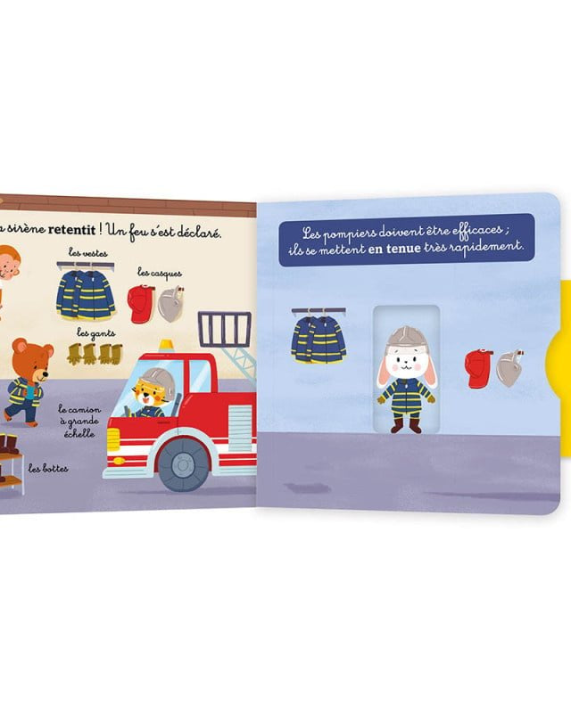 Mon Anim'agier - Les pompiers - Livres d'éveil - Boutique LeoLudo - Auzou
