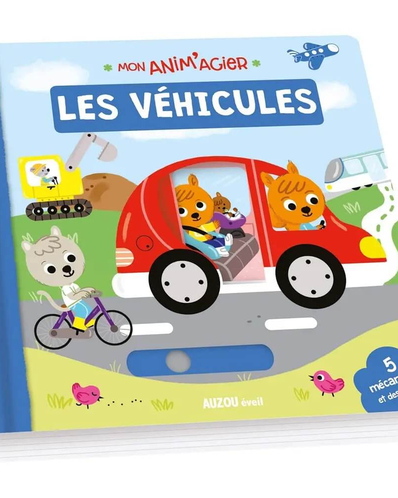 Mon Anim'agier - Les véhicules - Livres - Boutique LeoLudo - Auzou