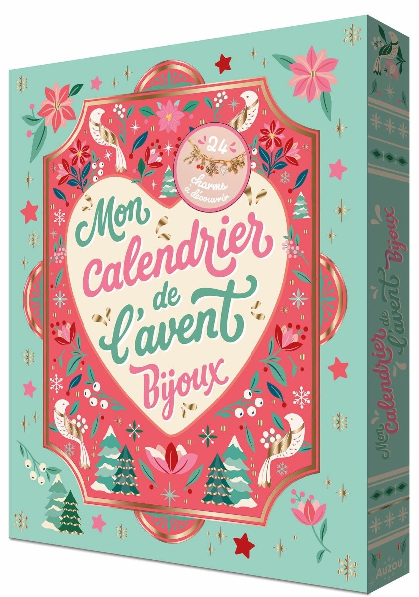 Mon calendrier de l'Avent bijoux - 24 charms à découvrir -Art & bricolage- Boutique LeoLudo-Auzou