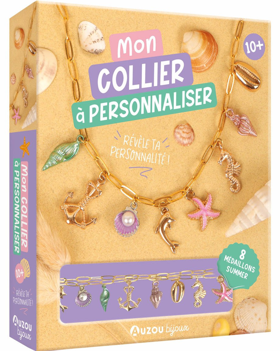 Mon collier à personnaliser - Art & bricolage - Boutique LeoLudo - Auzou