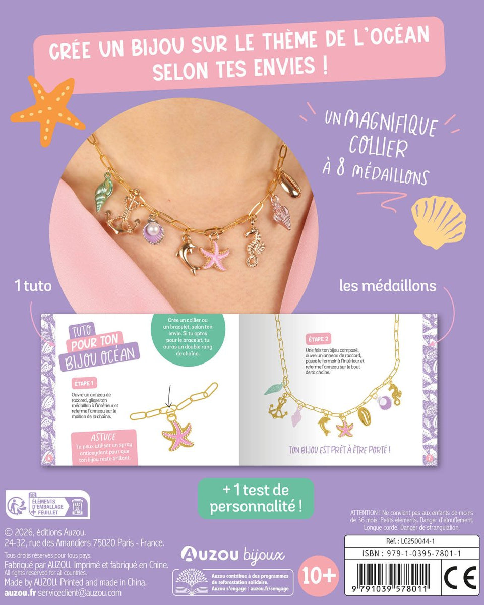 Mon collier à personnaliser - Art & bricolage - Boutique LeoLudo - Auzou
