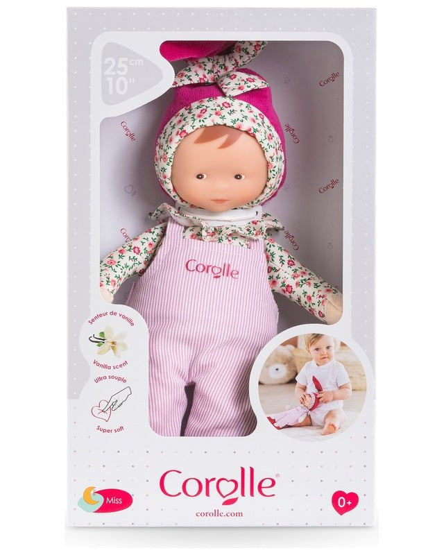 Mon doudou Corolle - Miss Chic Rose grenadine (25 cm) -Poupées- Boutique LeoLudo-Corolle