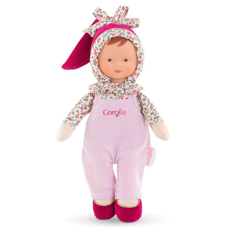 Mon doudou Corolle - Miss Chic Rose grenadine (25 cm) -Poupées- Boutique LeoLudo-Corolle