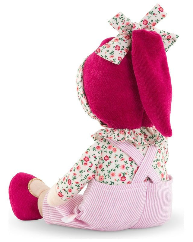 Mon doudou Corolle - Miss Chic Rose grenadine (25 cm) -Poupées- Boutique LeoLudo-Corolle