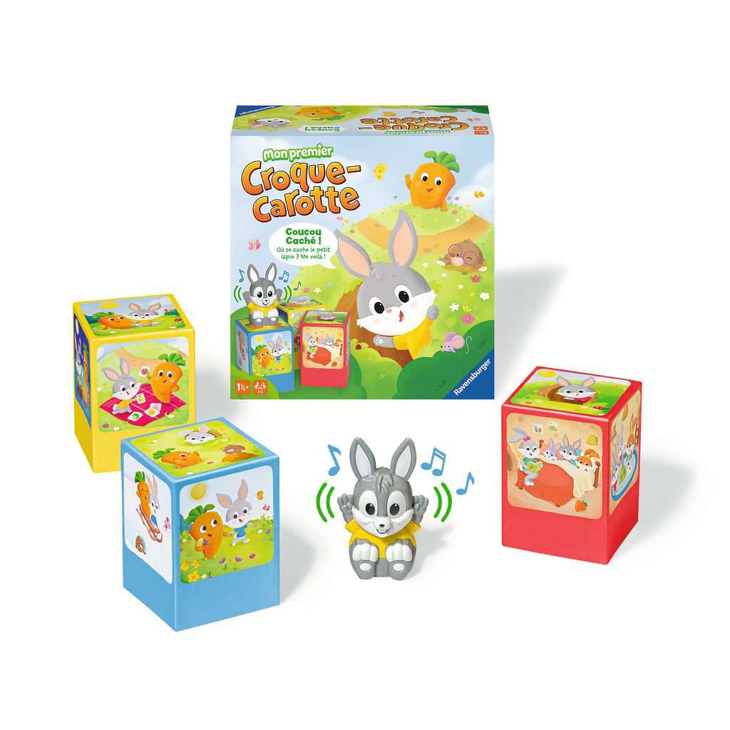 Mon premier Croque Carrotte (v. FR) - Jeux de société - Boutique LeoLudo - Ravensburger