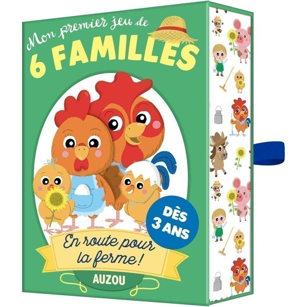 Mon premier jeu de 6 familles - Jeux de société - Boutique LeoLudo - Auzou