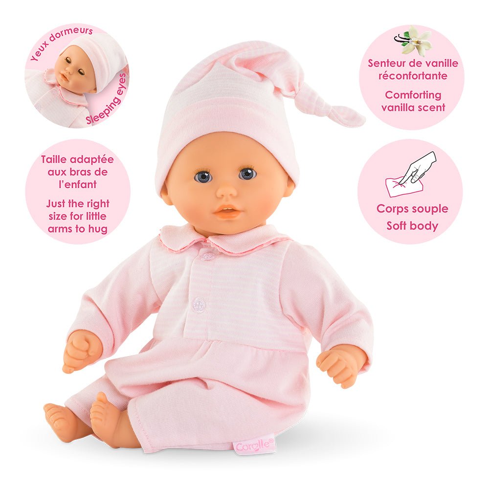 Mon Premier Poupon - Bébé calin - Charmeur pastel (30 cm) - Poupées - Boutique LeoLudo - Corolle