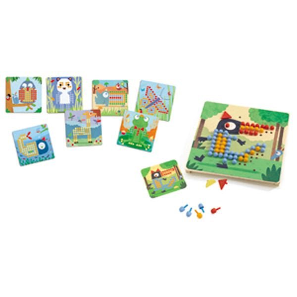 Mosaïco Rigolo - Jeux d'assemblage - Boutique LeoLudo - Djeco