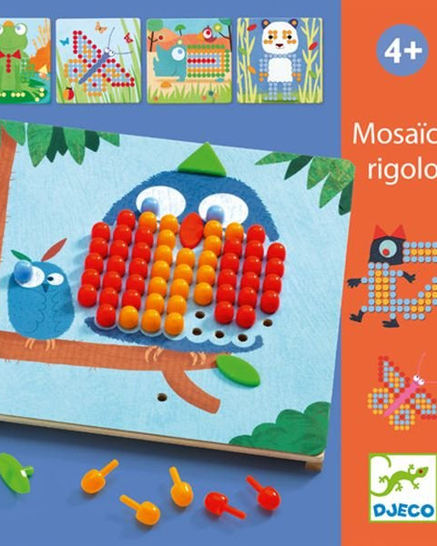 Mosaïco Rigolo - Jeux d'assemblage - Boutique LeoLudo - Djeco