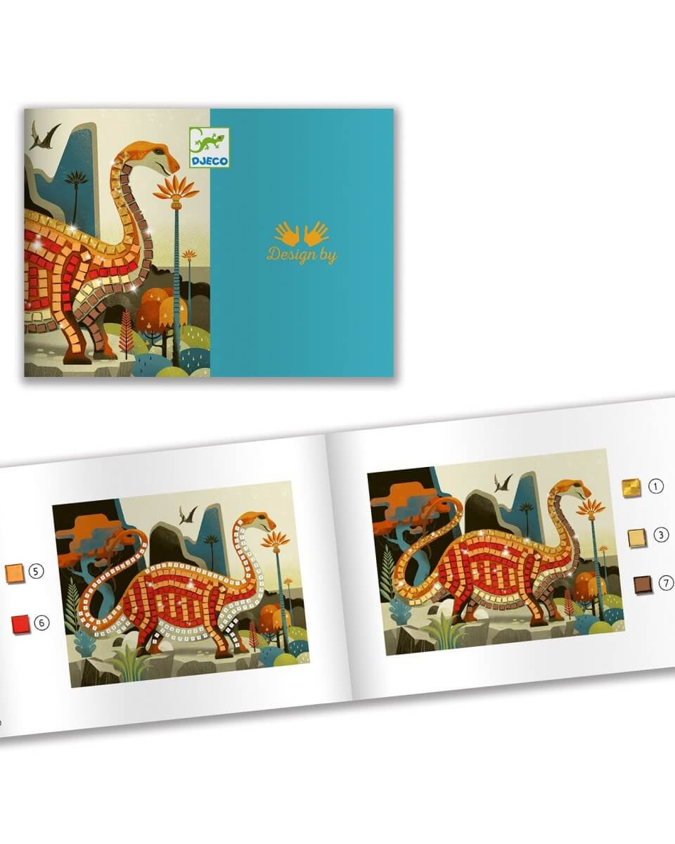 Mosaïques - Dinosaures - Art & bricolage - Boutique LeoLudo - Djeco