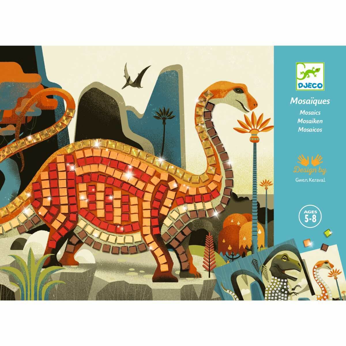 Mosaïques - Dinosaures-Djeco-Boutique LeoLudo