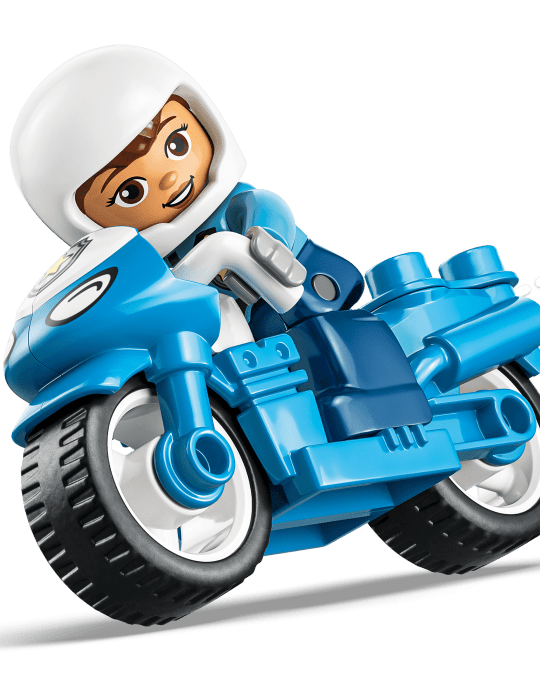 Moto de police bleue – LEGO DUPLO (11 pcs) - Ensembles de jeu - Boutique LeoLudo - LEGO