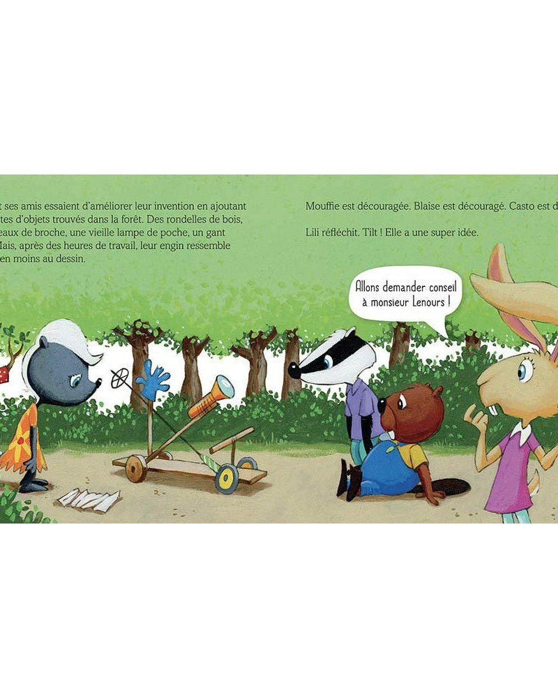Mouffie la moufette en trottinette - Livres - Boutique LeoLudo - Auzou