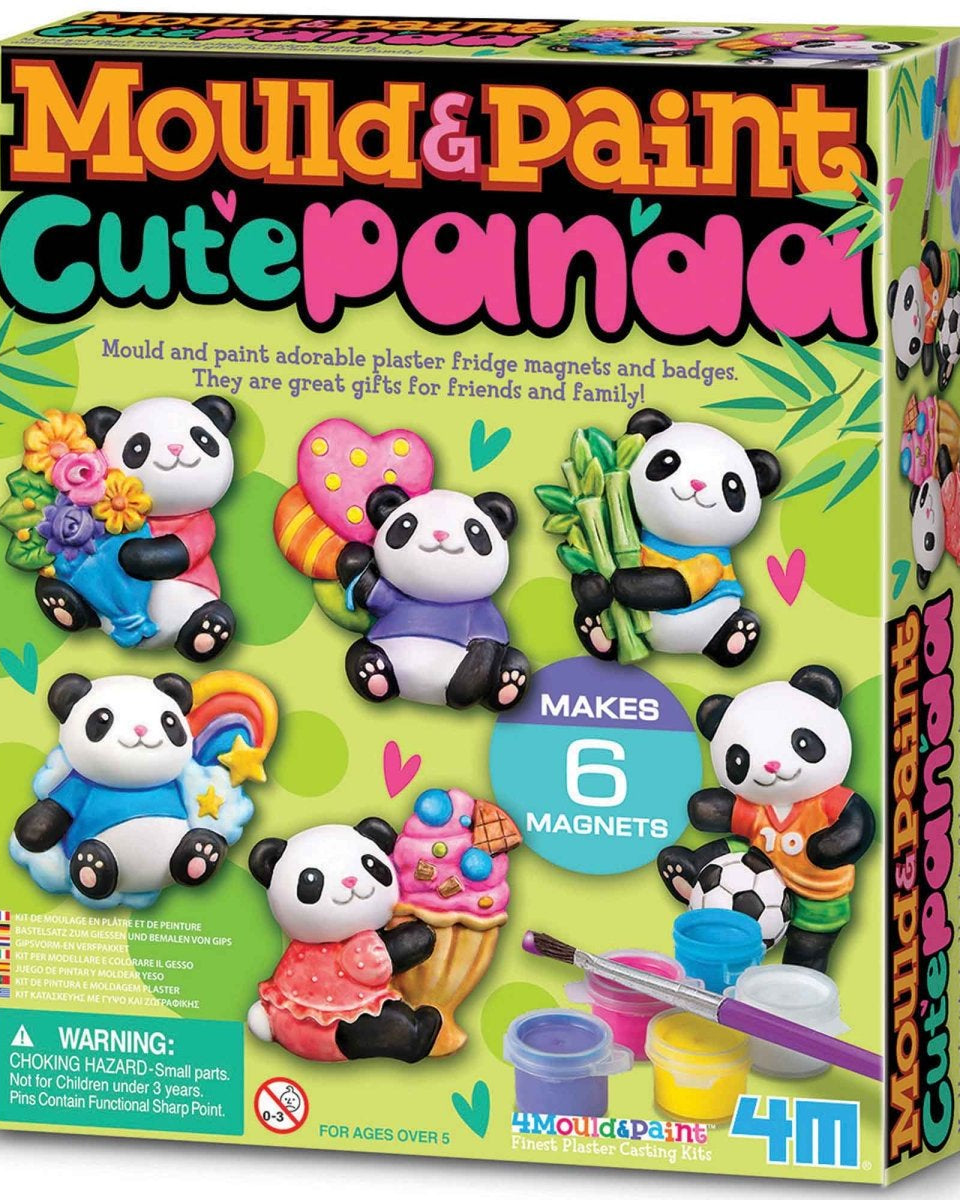 Moule et peinture - Panda - Art & bricolage - Boutique LeoLudo - 4M