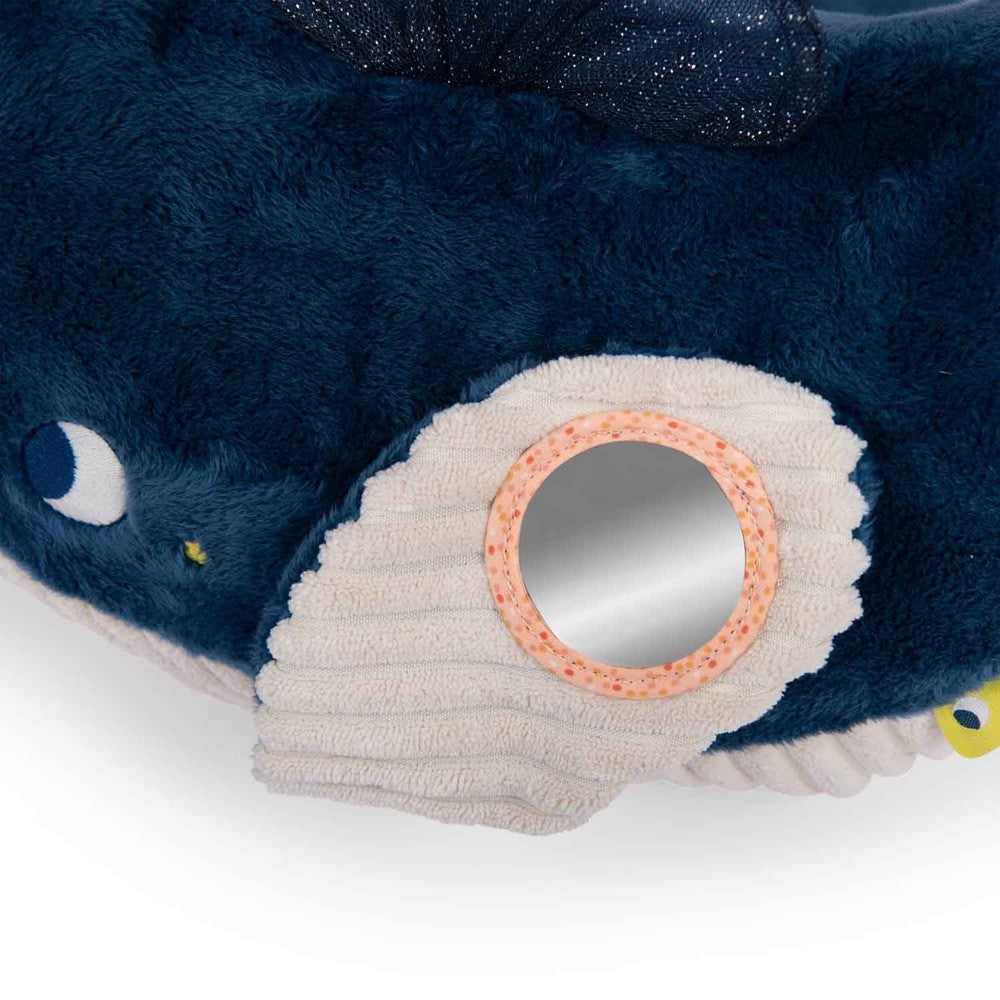 Peluche d'activités Baleine : Jouet interactif pour bébé Jouets d'éveil- Boutique LeoLudo