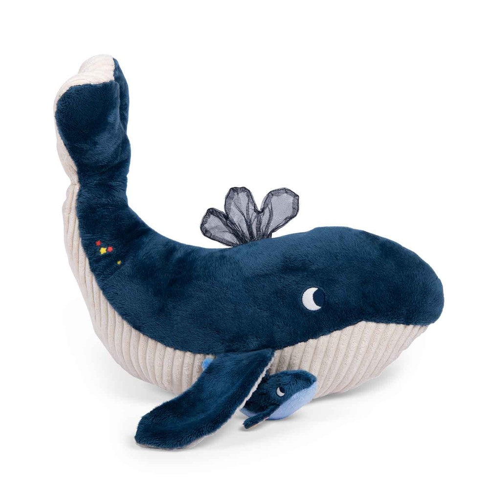 Peluche d'activités Baleine : Jouet interactif pour bébé Jouets d'éveil- Boutique LeoLudo